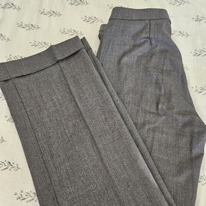 bebe gray trousers